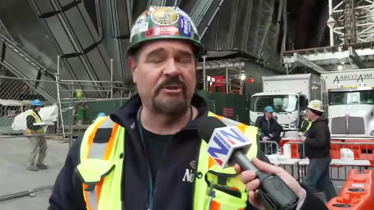 NYC Construction Worker Is NOT Happy With Joe Biden