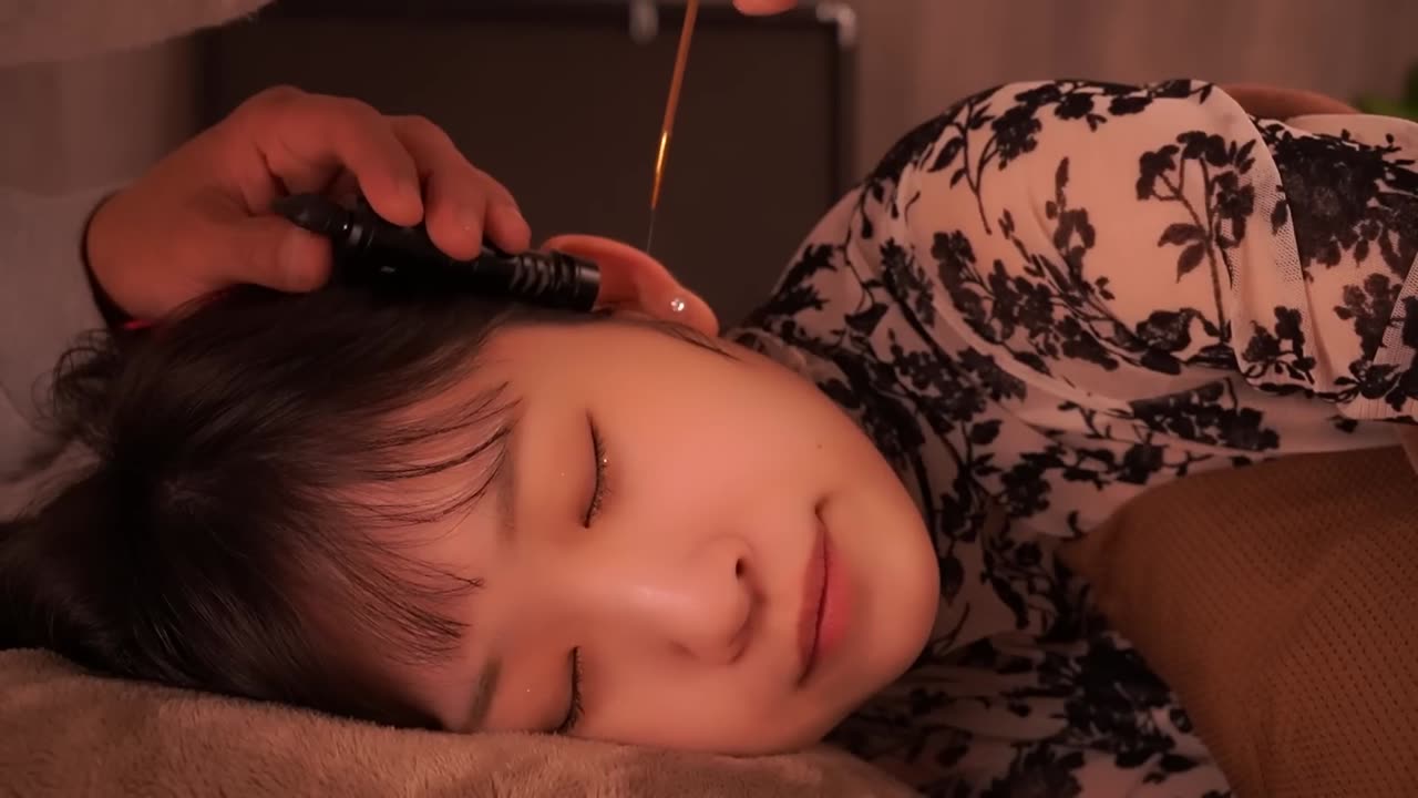 [ASMR] You will sleep soundly with this ear massage