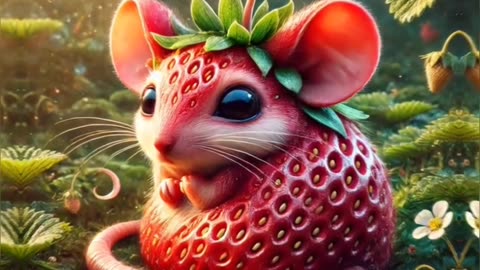 Unleashing the Wildest Animal & Fruit Hybrids! 🍓🐅 #shorts