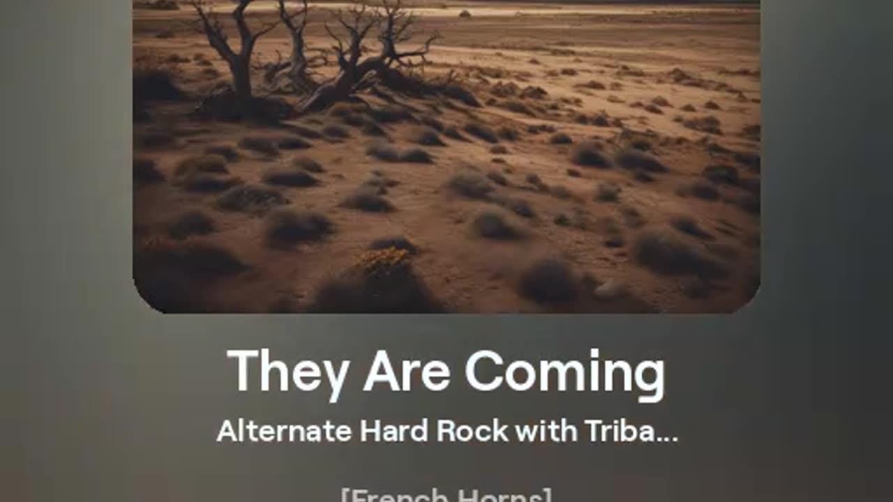 They Are Coming