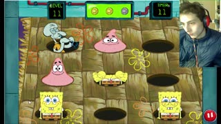 SpongeBob SquarePants Bikini Bottom Bop Them Level 11 Walkthrough Gameplay With Live Commentary