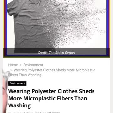 Wear cotton or wool.