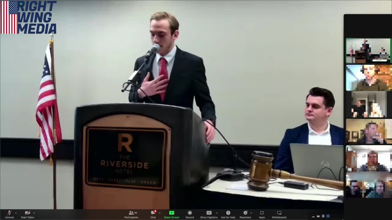 Brycen Kempton's Idaho Young Republican National Committeeman nomination speech