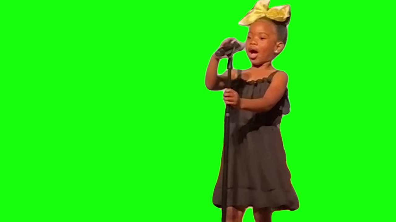 “I Want To Be Pregnant” Kindergartner Graduation | Green Screen