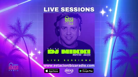 DJ Mikki Live Sessions Sábado 30 noviembre 2024