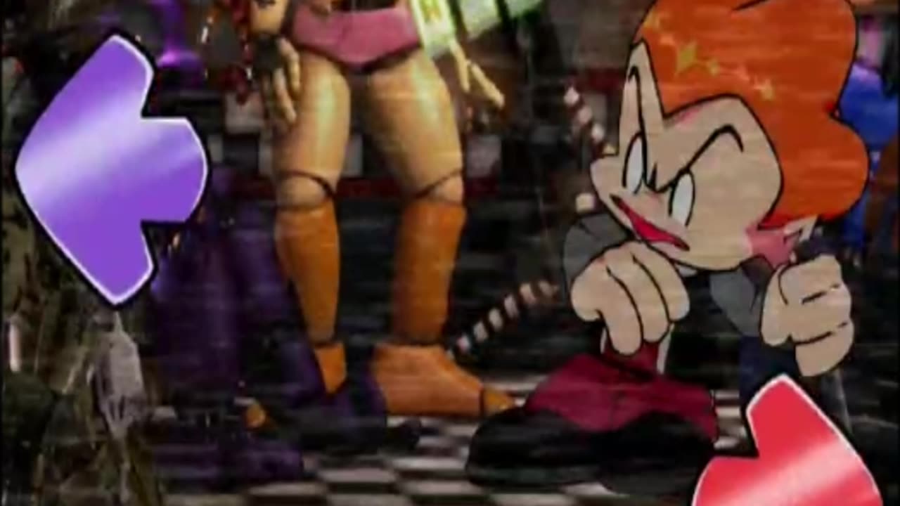 FNF FNAF2 DEMO Pico VS Five Night In Funkin 3 Totally#Shorts