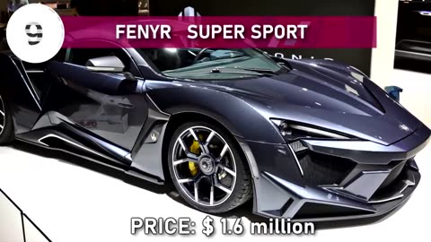 Too 10 Most Expensive Cars