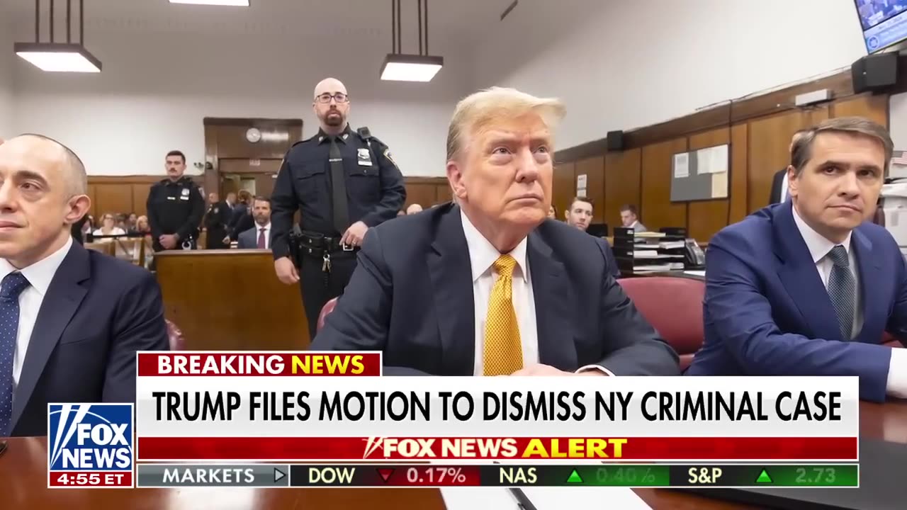 President-elect Trump files motion to dismiss New York trial