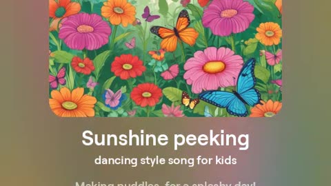 Sunshine | Kids' fun song | Happy song for kids