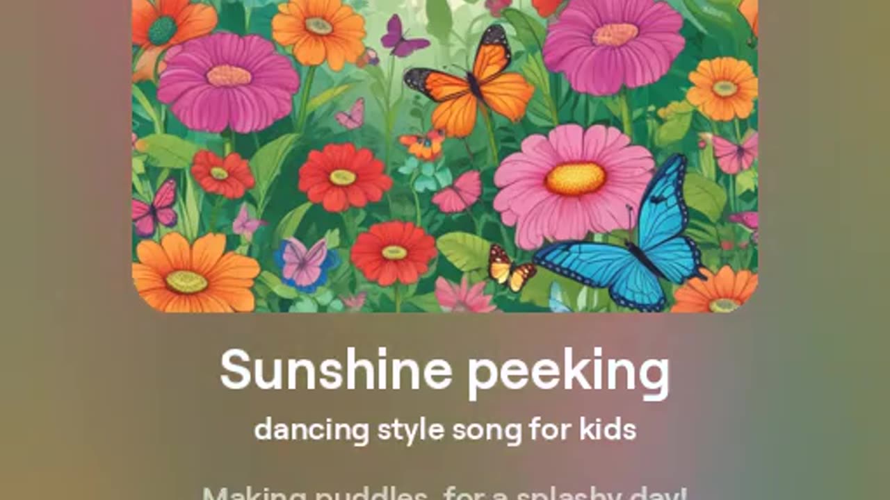 Sunshine | Kids' fun song | Happy song for kids