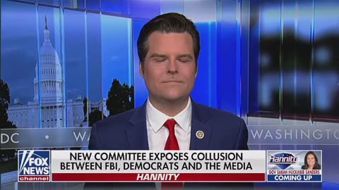 Jim Jordan and Matt Gaetz discuss the findings of today’s hearing.