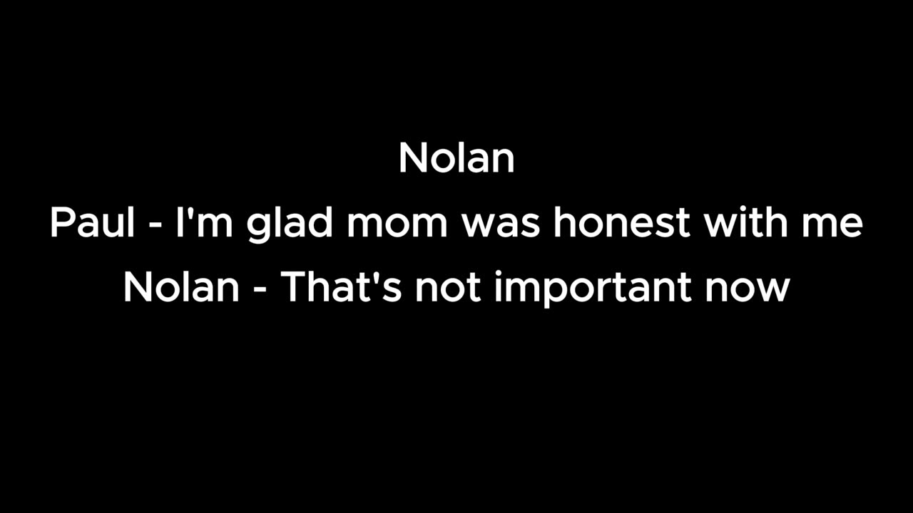 Nolan Call - That's not important now - 12.13.23 9:31 AM