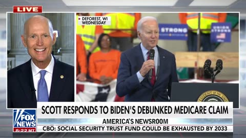 Rick Scott highlights ‘hypocrite’ Biden’s previous push to sunset all federal programs