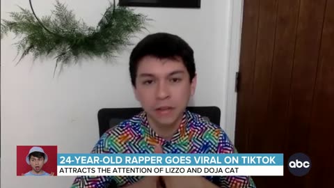 Young rapper goes viral on TikTok