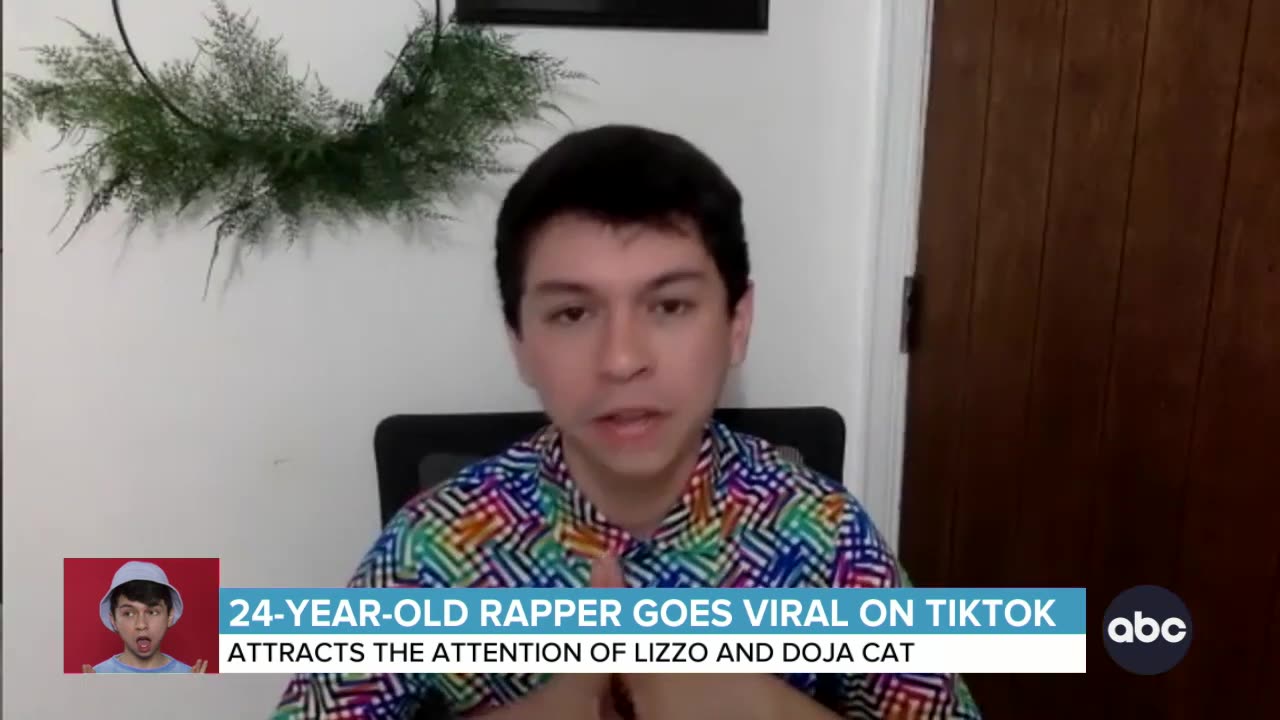 Young rapper goes viral on TikTok
