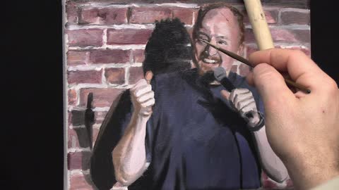 Louis C.K. oil painting/fan art