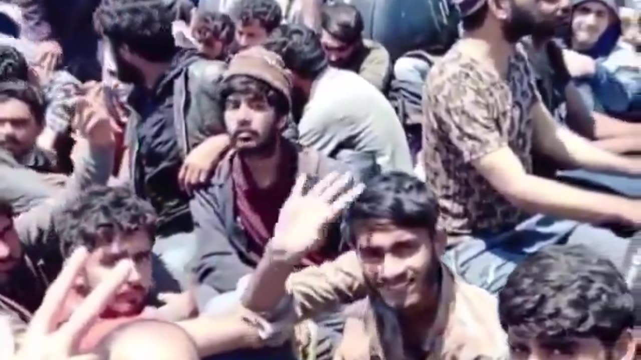 Libyan men invading Italy