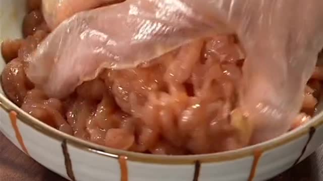 Raw fish goes well with sauce