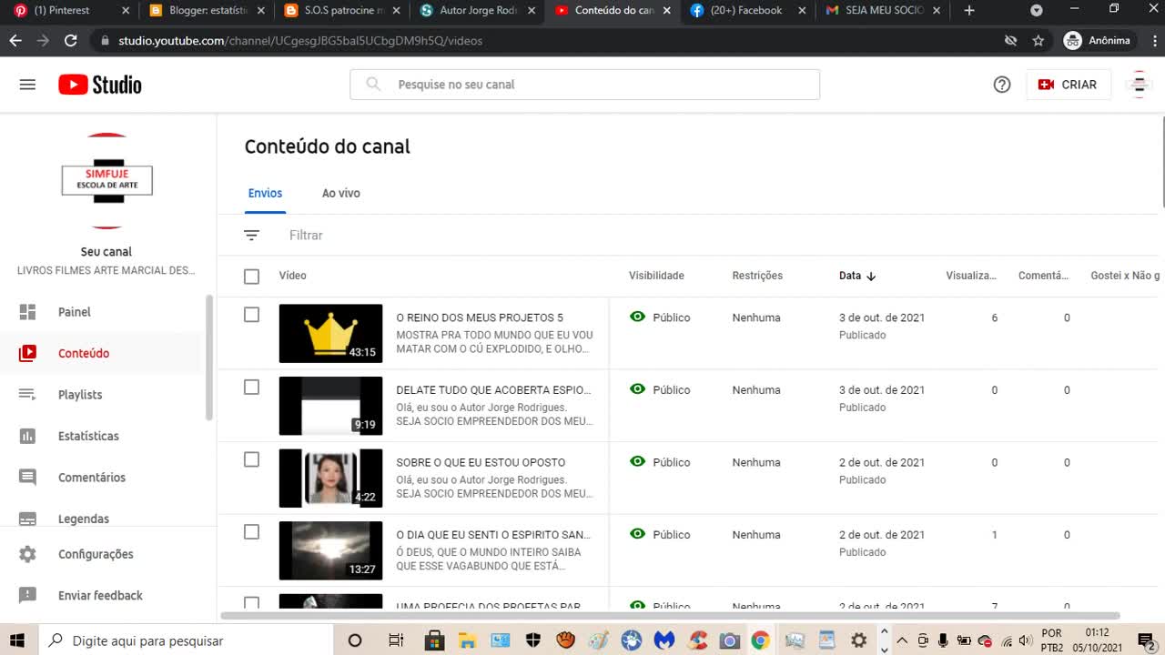 DIVULGANDO NO PINTEREST