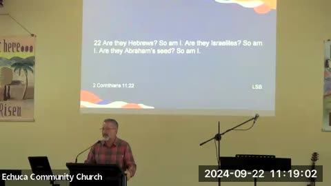 1032 2 Cor.3.1-11 Paul’s Authority - An Apostle of the New Covenant Pt.1