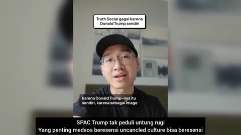 @RaymondChins Salah Tentang TRUTH Social