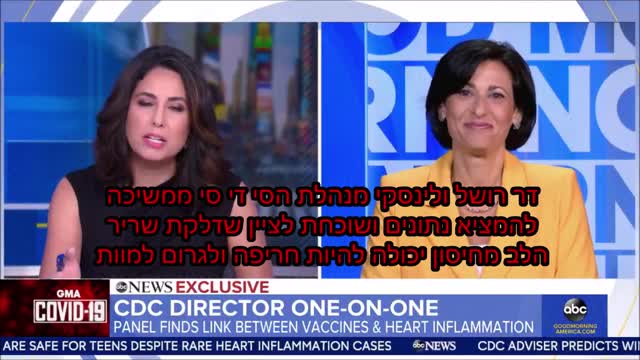 מחקר ישראלי חושף שרן בליצר שרון אלרועי ומשרד הבריאות שקרנים