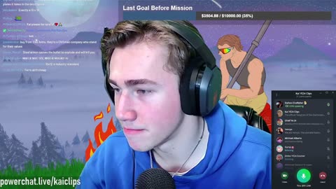 KaiClips last stream before his 2 year mission in south america - friends saying goodbye 2/11/2023