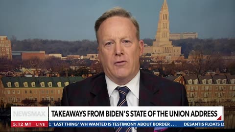 The State of the Union Address was poorly delivered : Sean Spicer