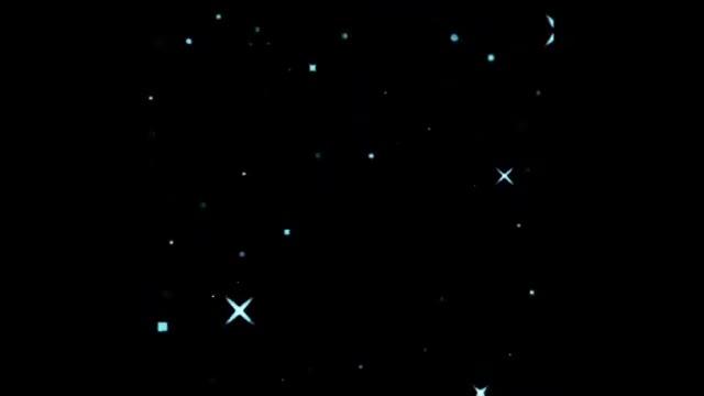 Starry night template video non copyright background and music watch and get