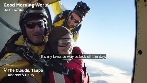Good Morning World Day 16 of 365 - Skydiving, Taupō