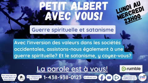 Petit Albert avec vous! - Guerre spirituelle