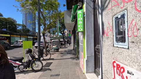Walking Tour 🇦🇷 Palermo Alto Buenos Aires Argentina