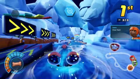 PAW Patrol: Grand Prix - Pups on the Icy Road - Zuma