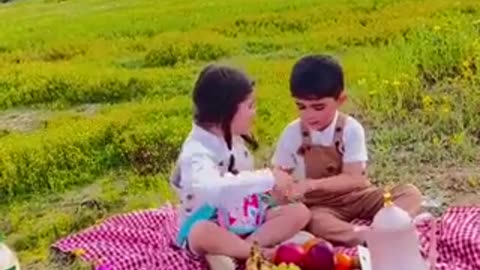 These Both Cute Kids are Bombed by Israeel in a Air Strike