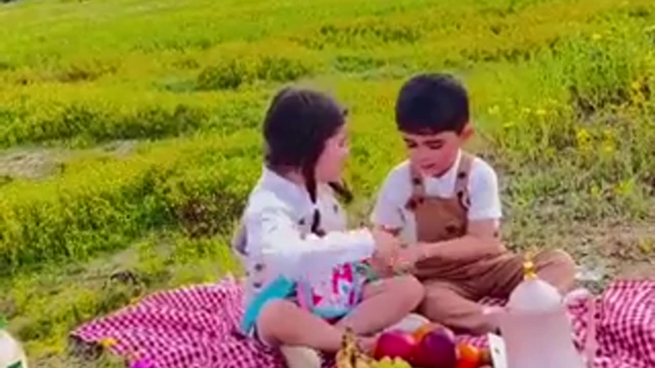 These Both Cute Kids are Bombed by Israeel in a Air Strike