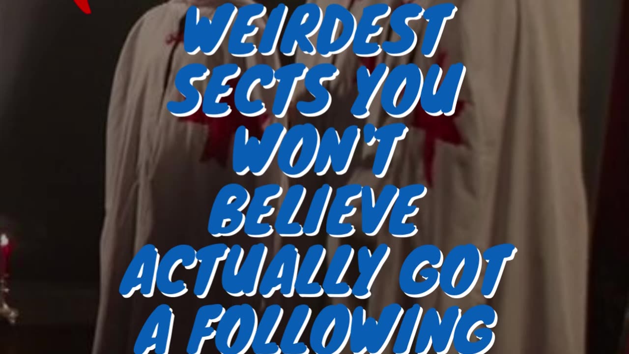 Top 10 Weirdest Sects You Won't Believe Actually Got A Following Part 1 #shorts