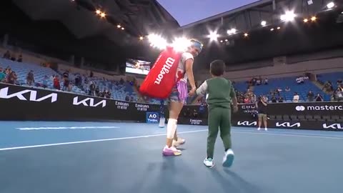 Beautiful Moment Mirza and Bopanna Bring Kids On-Court | Australian Open 2023