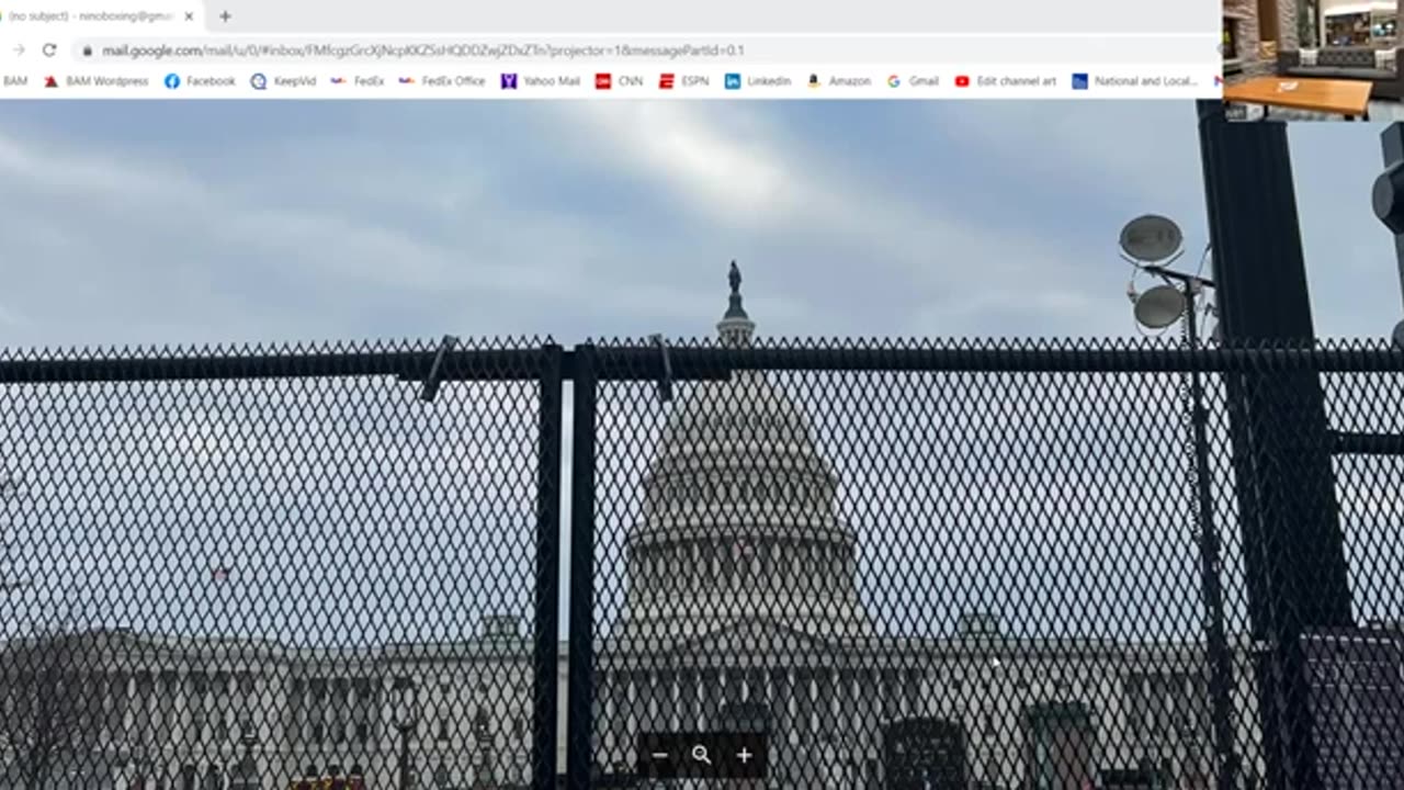 A FENCE ERECTED AROUND CAPITAL AGAIN!