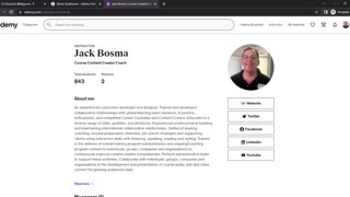 Jack Bosma Course Content Creator Coach