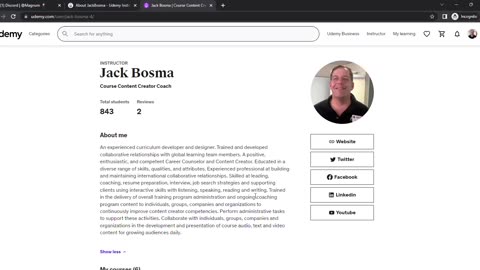 Jack Bosma Course Content Creator Coach