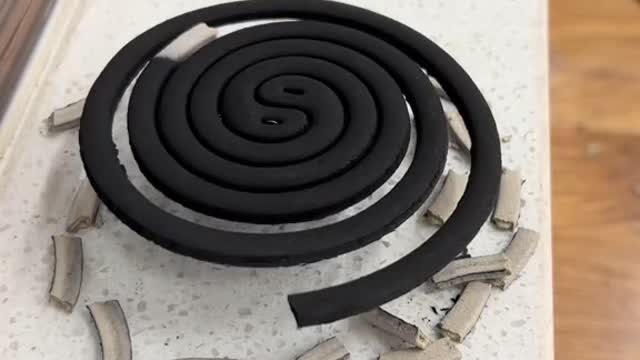 Mosquito-repellent incense is really so .mp4