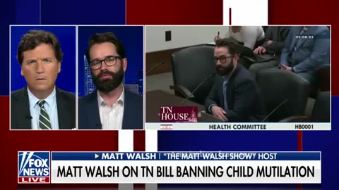 Matt Walsh Tells Tucker About Bis Work Pushing Against Gender Transition Surgeries