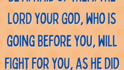 Deuteronomy 1:29-30 #shorts