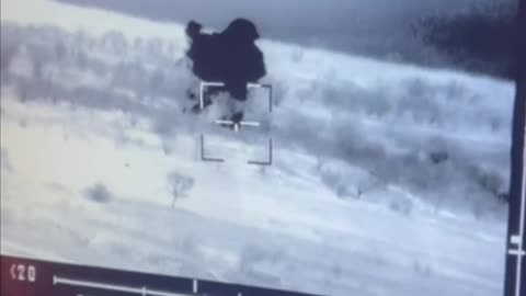 Javelin Dive Bombing Russian Tank