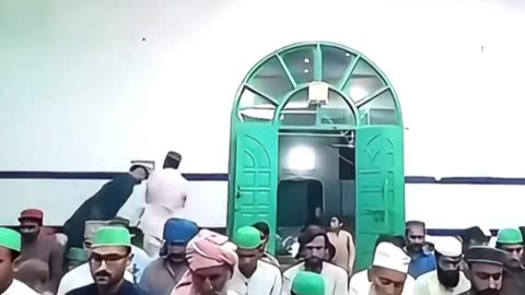 Peace, love and tolerance in mosque.