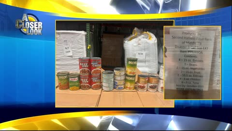 A CLOSER LOOK | SECOND HARVEST FOOD BANK DONATIONS