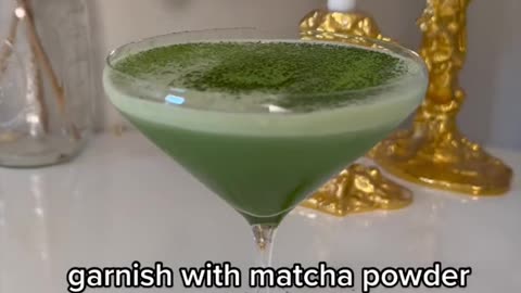 Matcha Martini Espresso Martini 🤫