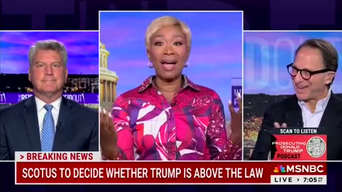 Joy Reid Says She Carries Around A Copy Of Trump's Indictments Like A 'Pretend Bible'