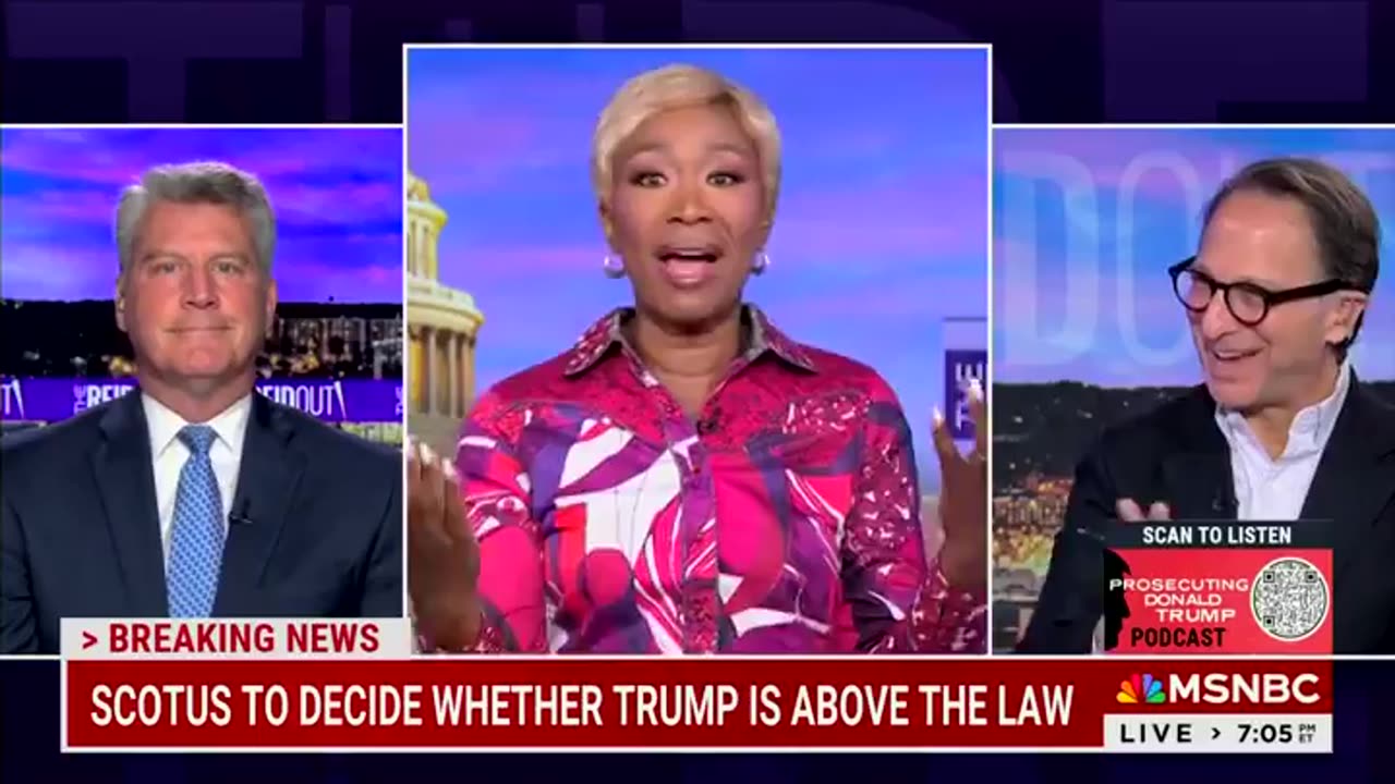 Joy Reid Says She Carries Around A Copy Of Trump's Indictments Like A 'Pretend Bible'