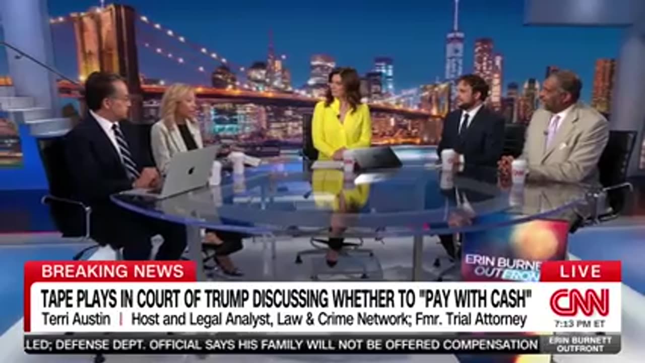 'Some solid evidence against him': Moment Trump hears recording of himself at trial